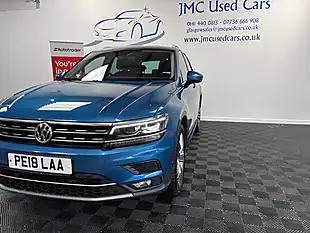 Used 2018 Volkswagen Tiguan Sel Atlantic Blue - Interior and Exterior details 8