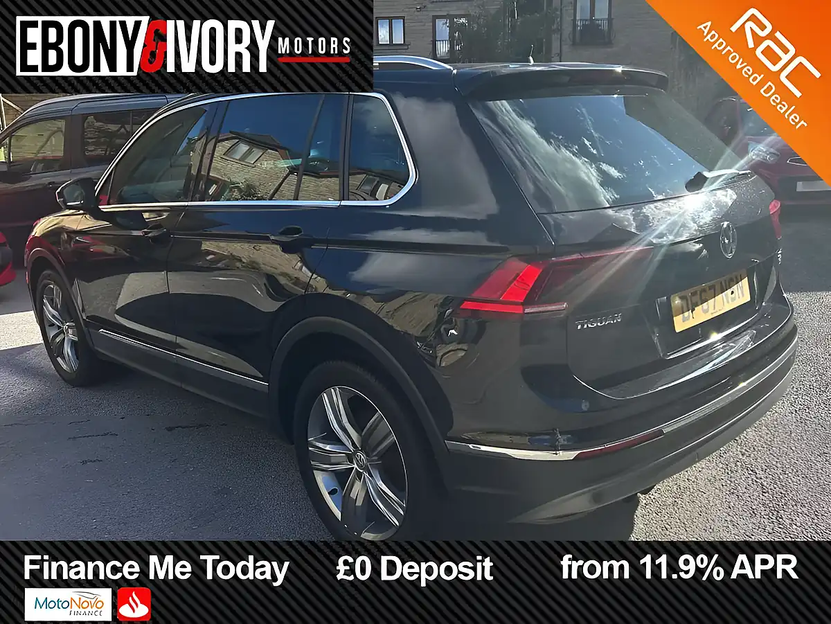 Used 2018 Volkswagen Tiguan Sel Black - Interior and Exterior details 5