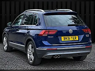 Used 2018 Volkswagen Tiguan Sel Blue - Interior and Exterior details 2
