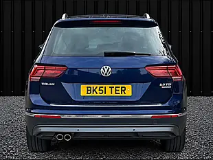 Used 2018 Volkswagen Tiguan Sel Blue - Interior and Exterior details 7