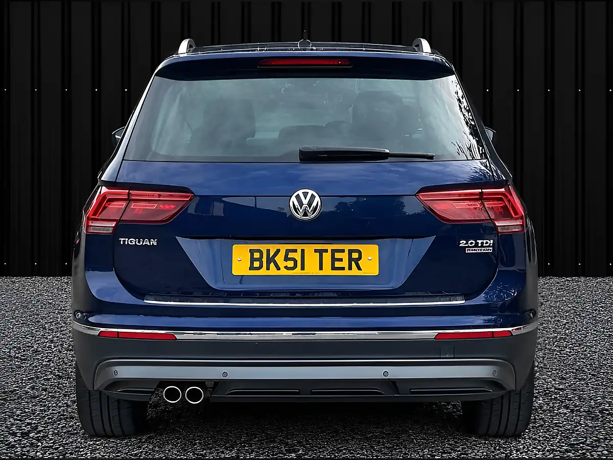 Used 2018 Volkswagen Tiguan Sel Blue - Interior and Exterior details 7
