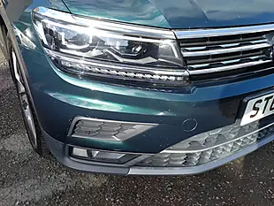 Used 2018 Volkswagen Tiguan Sel Green - Interior and Exterior details 10