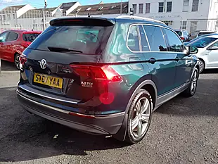 Used 2018 Volkswagen Tiguan Sel Green - Interior and Exterior details 7