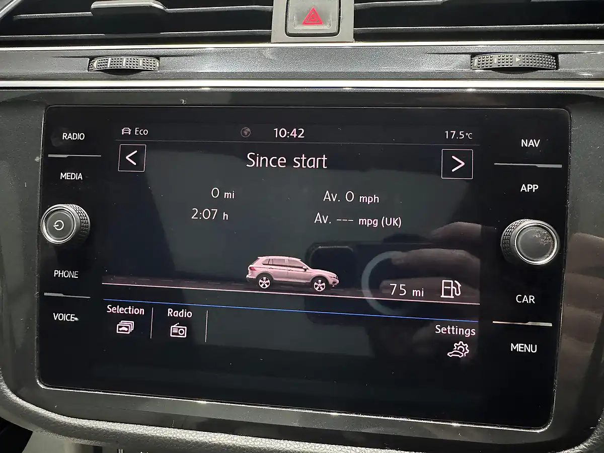 Used 2018 Volkswagen Tiguan Sel Red - Interior and Exterior details 12