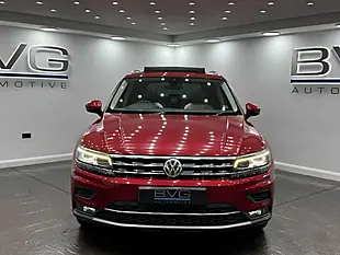 Used 2018 Volkswagen Tiguan Sel Red - Interior and Exterior details 4