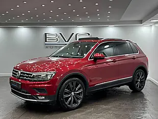 Used 2018 Volkswagen Tiguan Sel Red - Interior and Exterior details 5