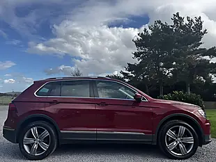 Used 2018 Volkswagen Tiguan Sel Red - Interior and Exterior details 11