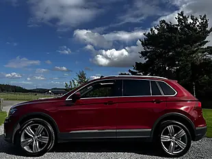 Used 2018 Volkswagen Tiguan Sel Red - Interior and Exterior details 12