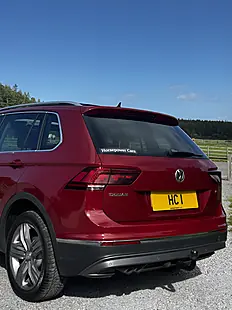 Used 2018 Volkswagen Tiguan Sel Red - Interior and Exterior details 5