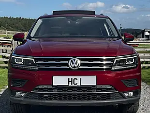 Used 2018 Volkswagen Tiguan Sel Red - Interior and Exterior details 7