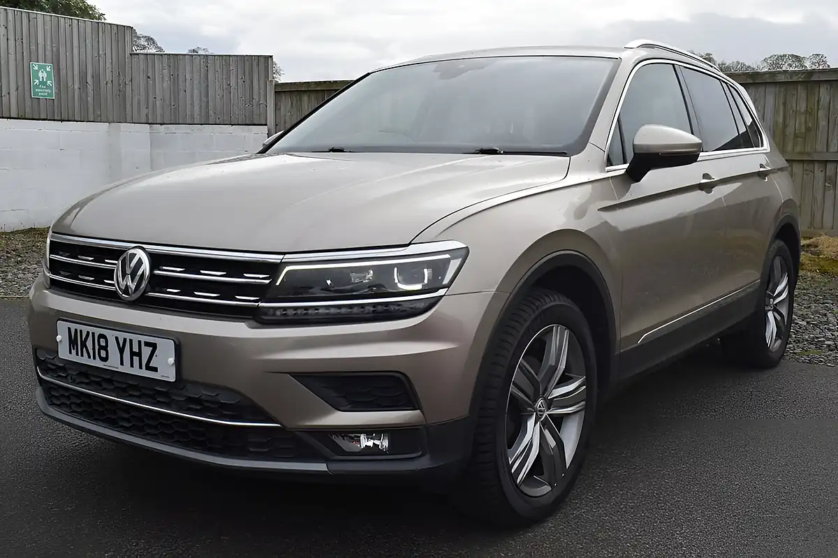 Used 2018 Volkswagen Tiguan Sel Titanium Beige - Interior and Exterior details 3