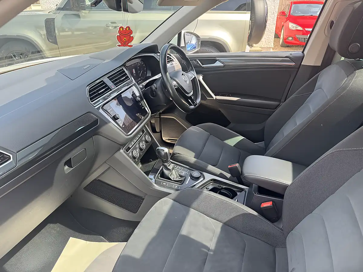 Used 2018 Volkswagen Tiguan Sel White - Interior and Exterior details 12