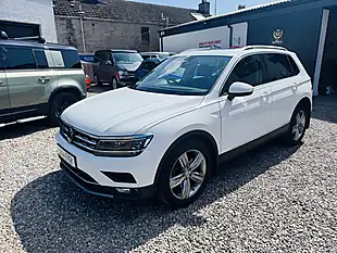 Used 2018 Volkswagen Tiguan Sel White - Interior and Exterior details 2
