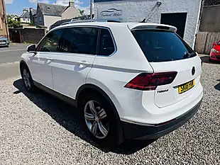 Used 2018 Volkswagen Tiguan Sel White - Interior and Exterior details 3