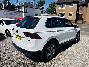 Used 2018 Volkswagen Tiguan Sel White - Interior and Exterior details 4