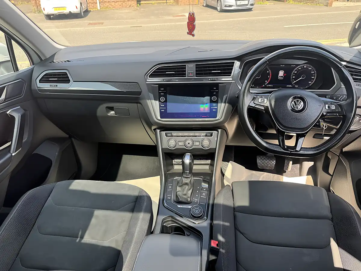 Used 2018 Volkswagen Tiguan Sel White - Interior and Exterior details 6