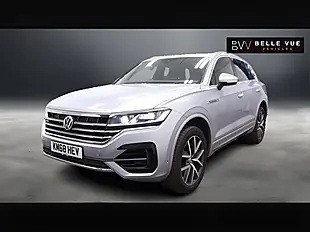 Used 2018 Volkswagen Touareg R-Line Silver - Interior and Exterior details 8