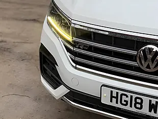 Used 2018 Volkswagen Touareg R-Line White - Interior and Exterior details 19