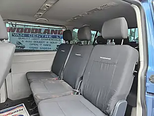 Used 2018 Volkswagen Transporter Shuttle Blue - Interior and Exterior details 11