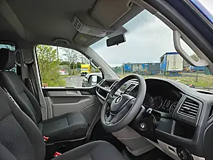 Used 2018 Volkswagen Transporter Shuttle Blue - Interior and Exterior details 13