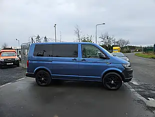 Used 2018 Volkswagen Transporter Shuttle Blue - Interior and Exterior details 2