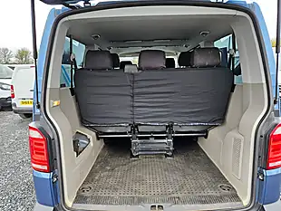 Used 2018 Volkswagen Transporter Shuttle Blue - Interior and Exterior details 9