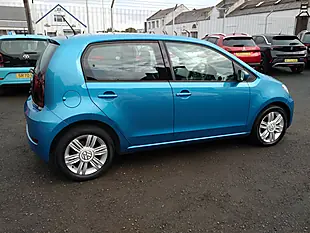 Used 2018 Volkswagen Up! High Up! Blue - Interior and Exterior details 8