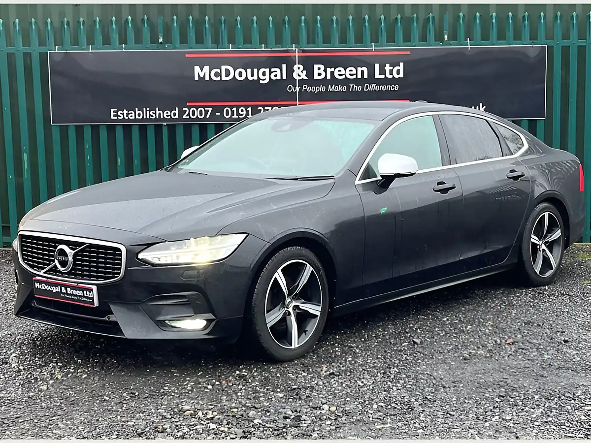 Used 2018 Volvo S90 R-Design Black - Front View