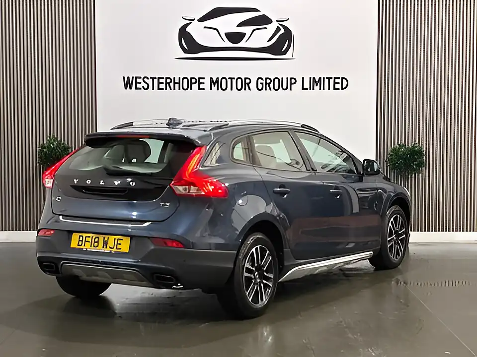 Used 2018 Volvo V40 Cross Country Blue - Interior and Exterior details 13