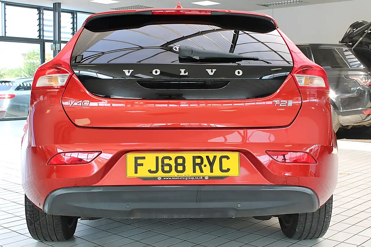 Used 2018 Volvo V40 Inscription Fusion Red - Interior and Exterior details 16