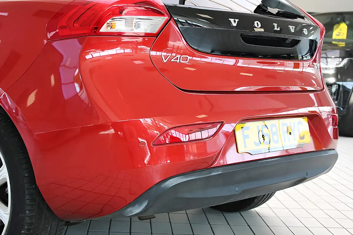 Used 2018 Volvo V40 Inscription Fusion Red - Interior and Exterior details 17