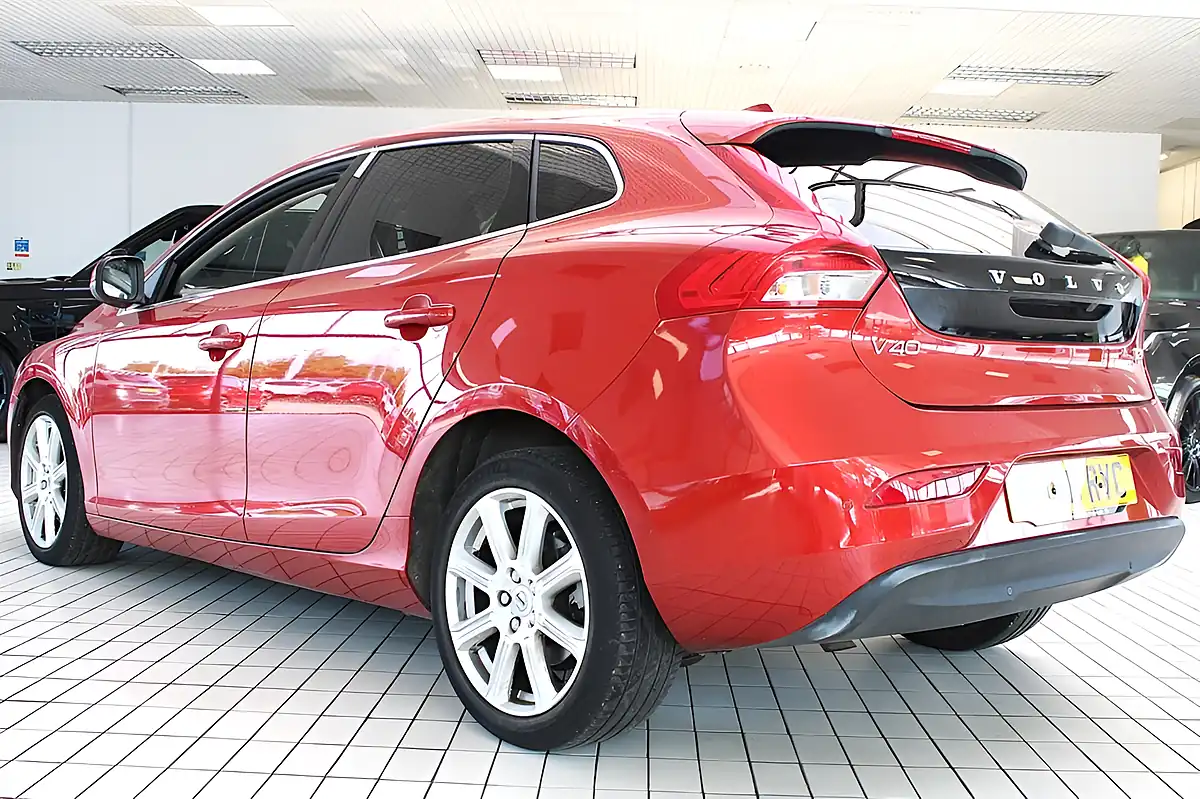 Used 2018 Volvo V40 Inscription Fusion Red - Interior and Exterior details 18