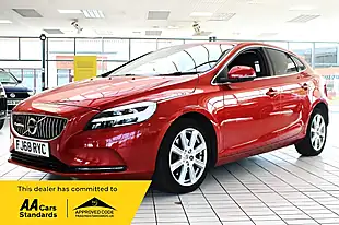 Used 2018 Volvo V40 Inscription Fusion Red - Interior and Exterior details 2