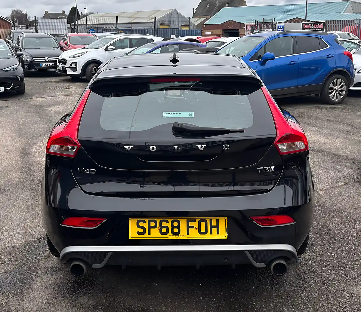 Used 2018 Volvo V40 R-Design Nav Plus Black - Interior and Exterior details 7