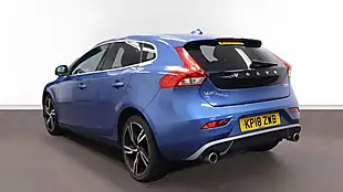 Used 2018 Volvo V40 R-Design Pro Blue - Interior and Exterior details 5