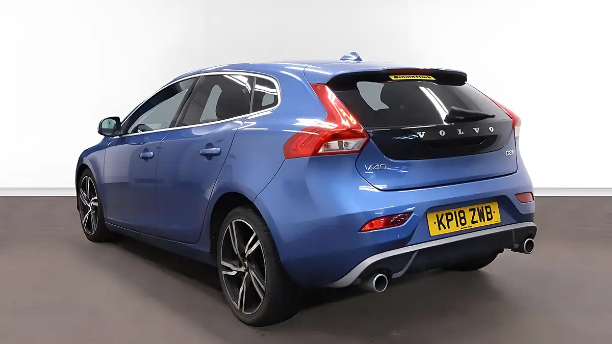Used 2018 Volvo V40 R-Design Pro Blue - Interior and Exterior details 5