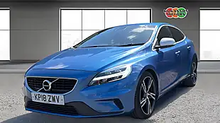 Used 2018 Volvo V40 R-Design Pro Blue - Interior and Exterior details 17