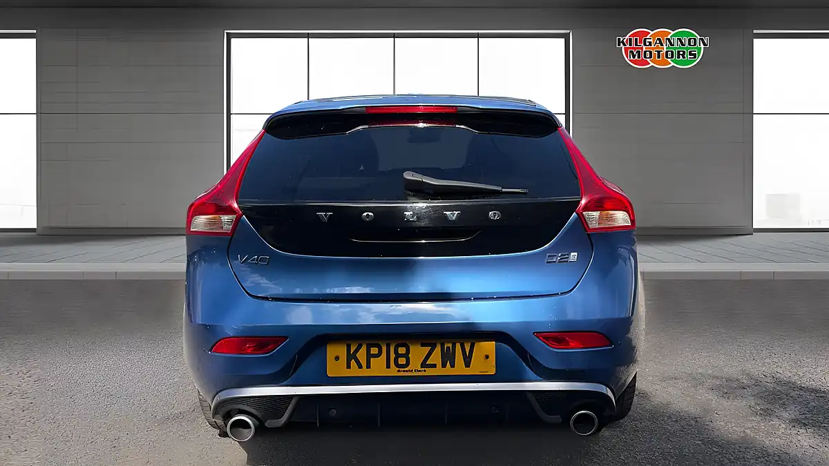 Used 2018 Volvo V40 R-Design Pro Blue - Interior and Exterior details 5