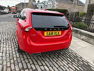 Used 2018 Volvo V60 Se Lux Nav Passion Red - Interior and Exterior details 12