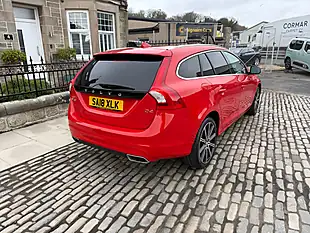 Used 2018 Volvo V60 Se Lux Nav Passion Red - Interior and Exterior details 15