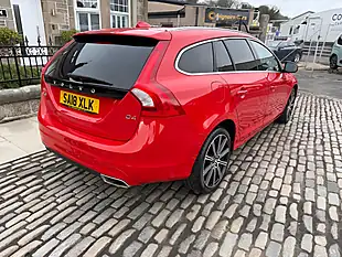 Used 2018 Volvo V60 Se Lux Nav Passion Red - Interior and Exterior details 6