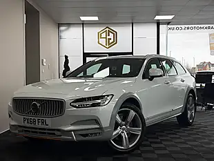 Used 2018 Volvo V90 Cross Country Volvo Ocean Race Crystal White - Interior and Exterior details 3