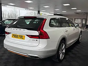 Used 2018 Volvo V90 Cross Country Volvo Ocean Race Crystal White - Interior and Exterior details 7