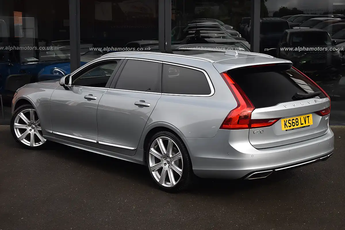 Used 2018 Volvo V90 Inscription Electric Silver - Interior and Exterior details 2