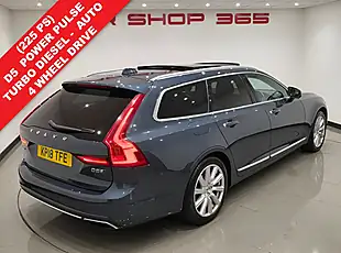 Used 2018 Volvo V90 Inscription Pro Blue - Interior and Exterior details 4