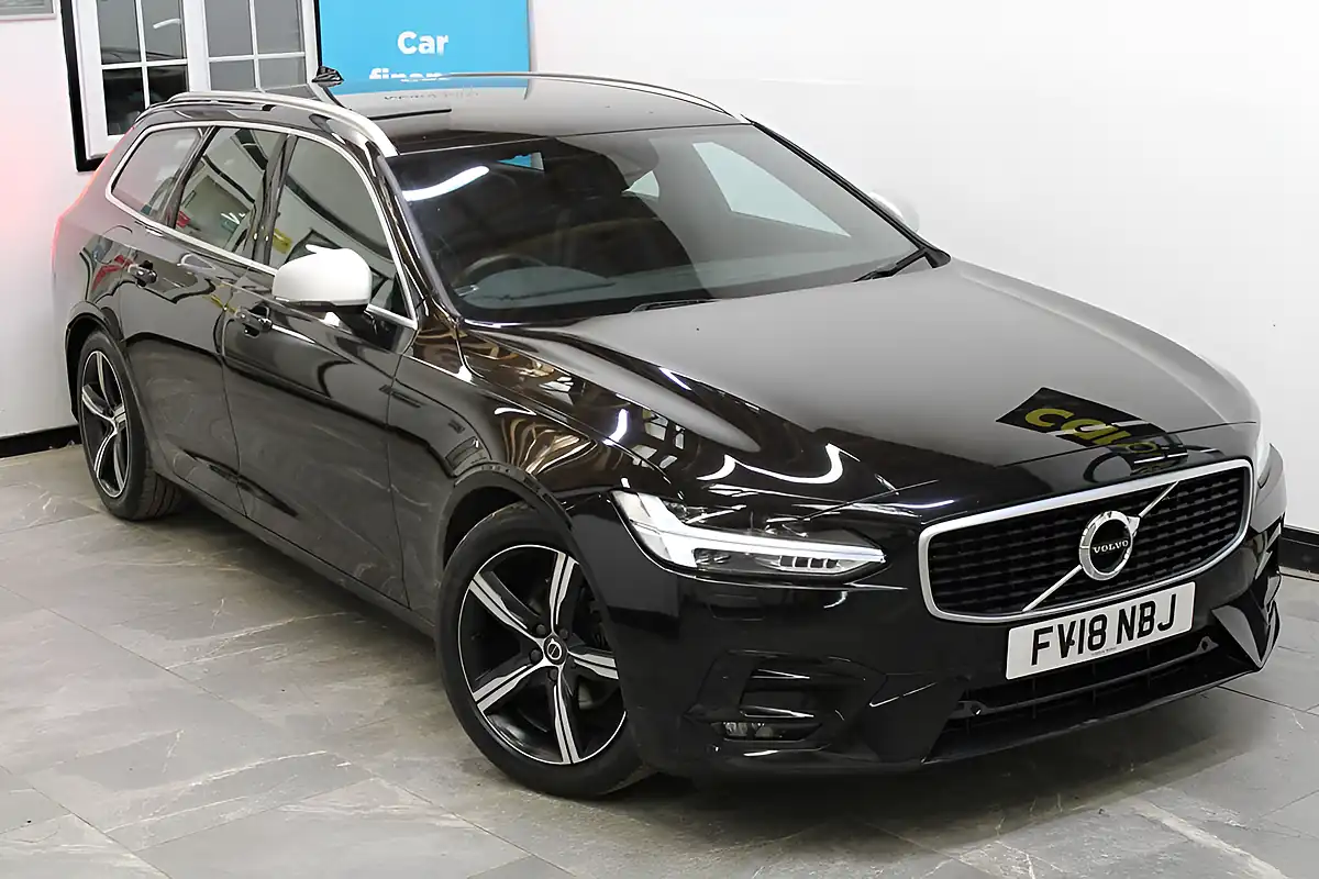 Used 2018 Volvo V90 R-Design Black - Interior and Exterior details 6