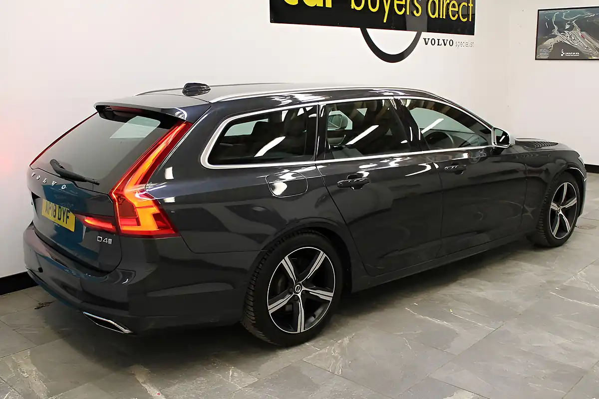 Used 2018 Volvo V90 R-Design Grey - Interior and Exterior details 4