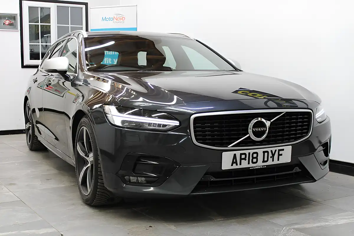 Used 2018 Volvo V90 R-Design Grey - Interior and Exterior details 7