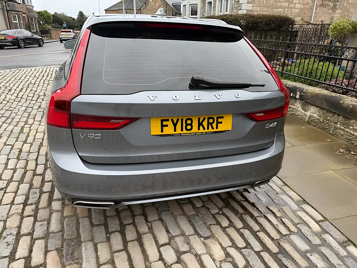 Used 2018 Volvo V90 R-Design Osmium Grey - Interior and Exterior details 12