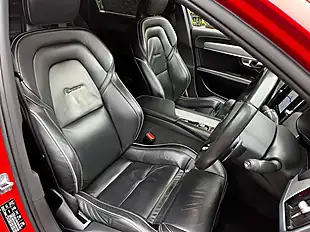 Used 2018 Volvo V90 R-Design Pro Passion Red - Interior and Exterior details 12